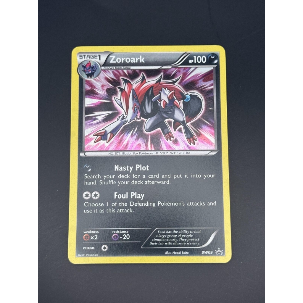 Zoroark – Black and White Promos #BW09