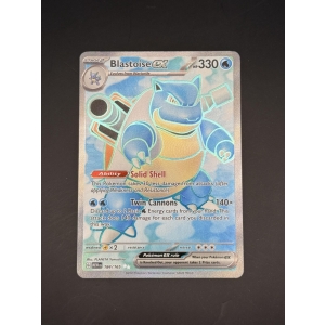 Blastoise ex – SV: Scarlet & Violet 151 #184/165