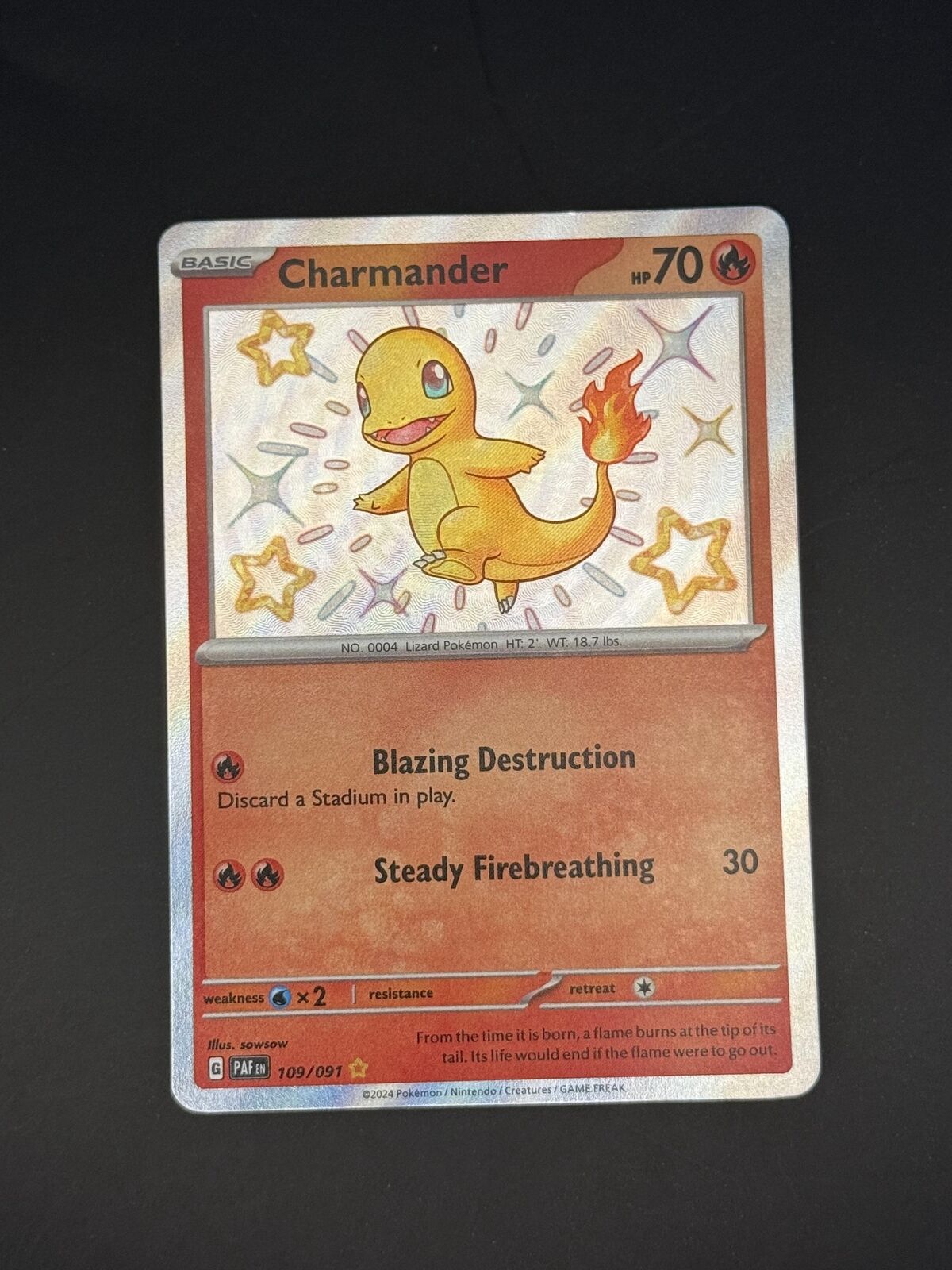 Charmander – SV: Paldean Fates #109/091