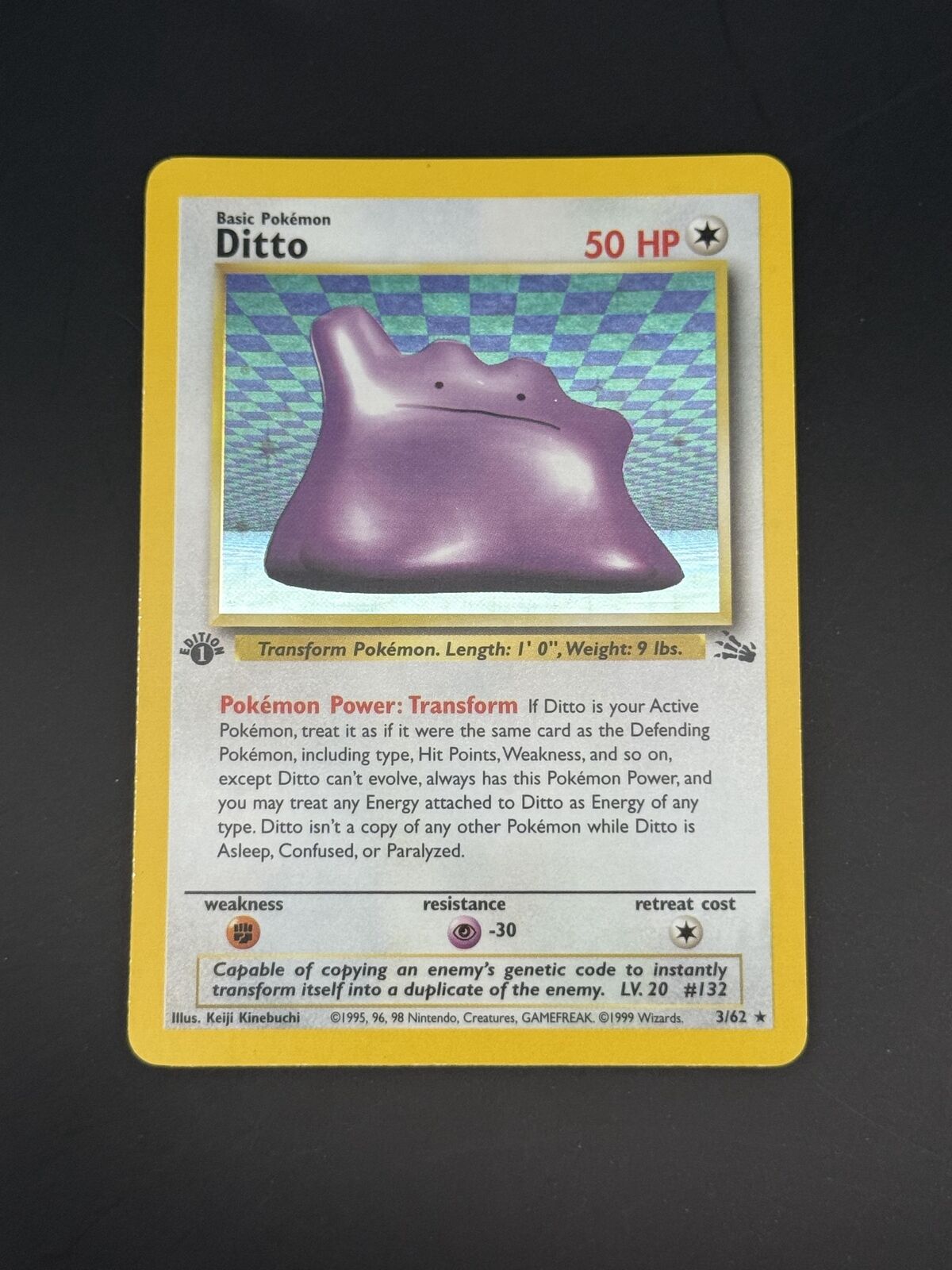 Ditto (18) – 1st Edition – Fossil #3/62