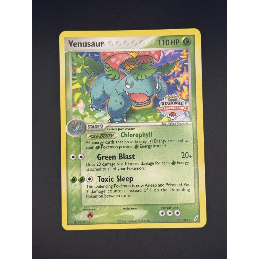 Venusaur - 28/100 (Regional Championships) – Stamped