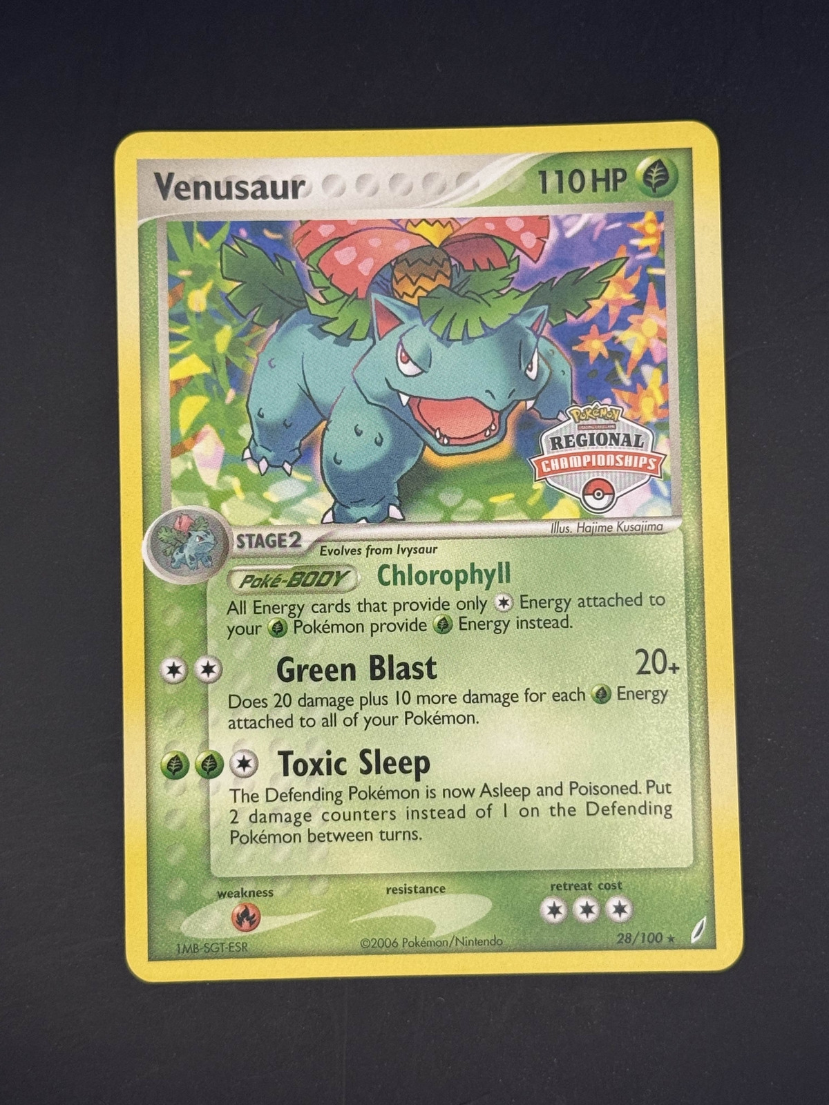 Venusaur - 28/100 (Regional Championships) – Stamped